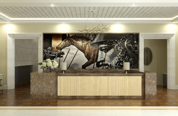 Altura's front desk of lobby